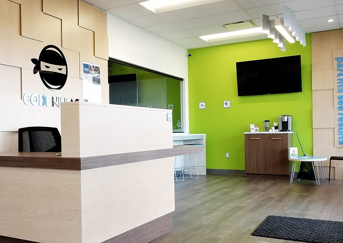 Code Ninjas reception and lobby, Regina